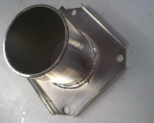 Set square flange 75 wz